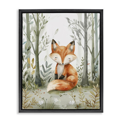  «Soft Woodland Fox Floater» par LSR Design Studio
