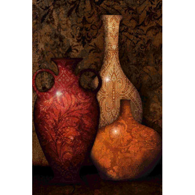 " Glass Decorative Vases 2 "