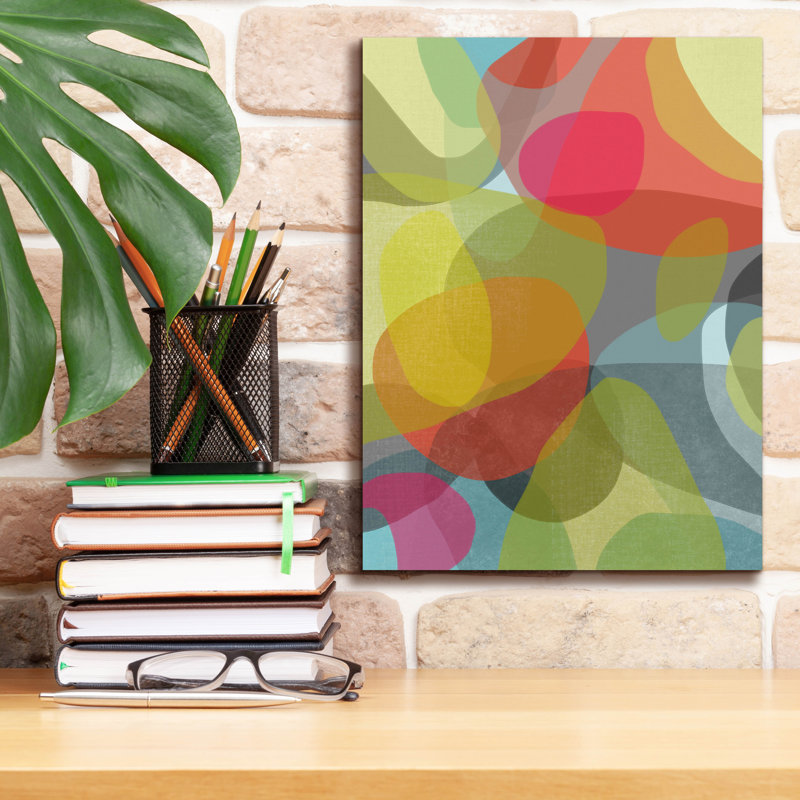 «Layered Earth Two» par Jan Weiss, H 16 po x l 12 po x P 0,75 po