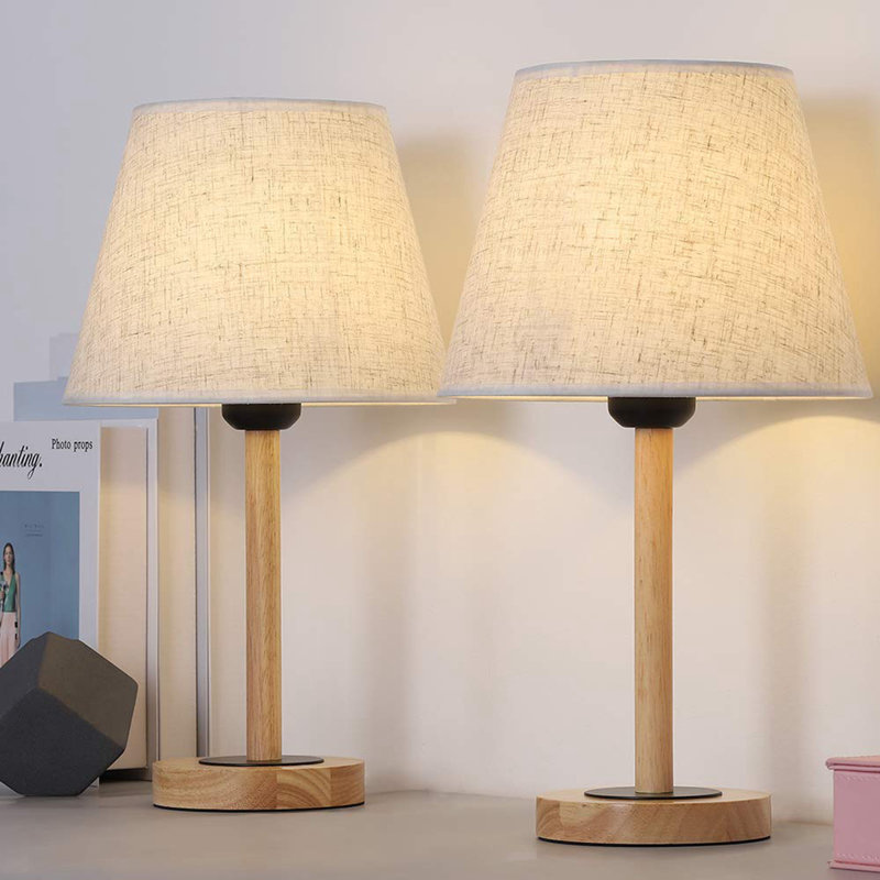 Wood Table Lamp