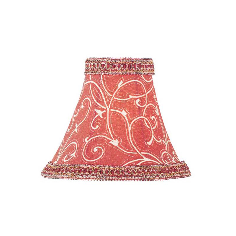 Candelabra Shade, 3" T x 7" B x 6" SL