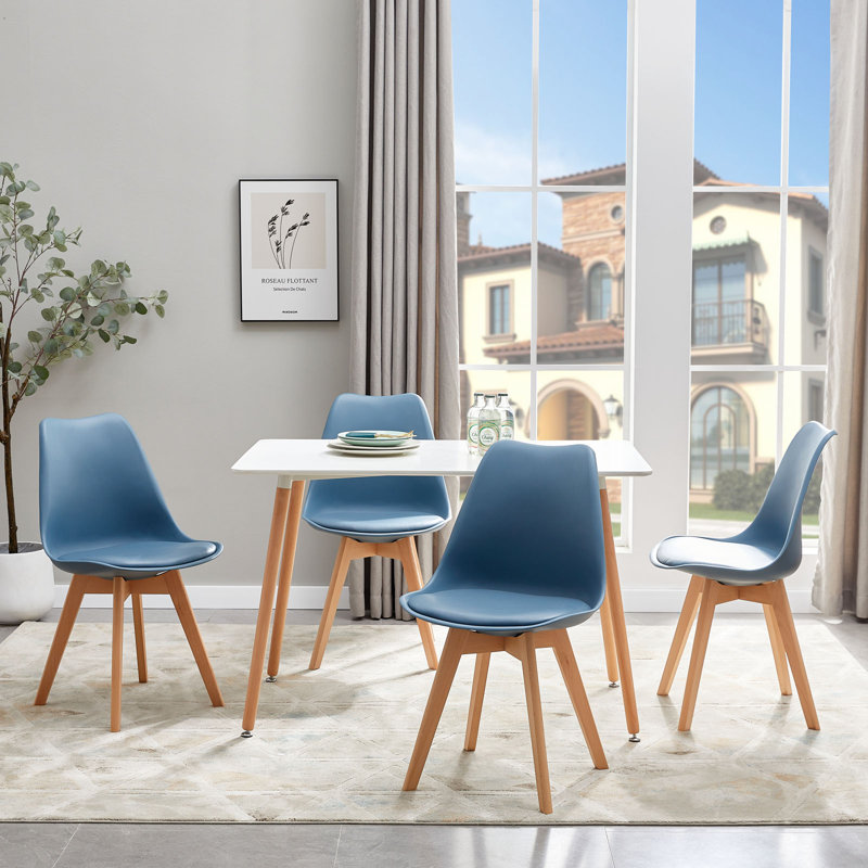 Benno 4 - Person Dining Set, Dark Blue