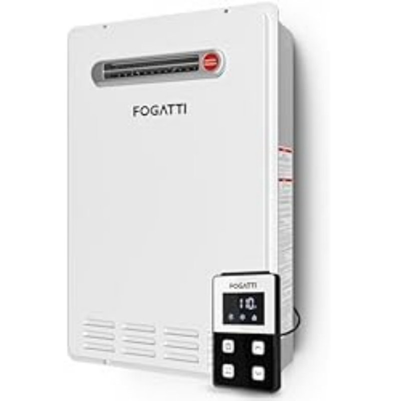 Chauffe-eau extérieur sans réservoir au propane liquide 8,1 GPM 180 000 BTU