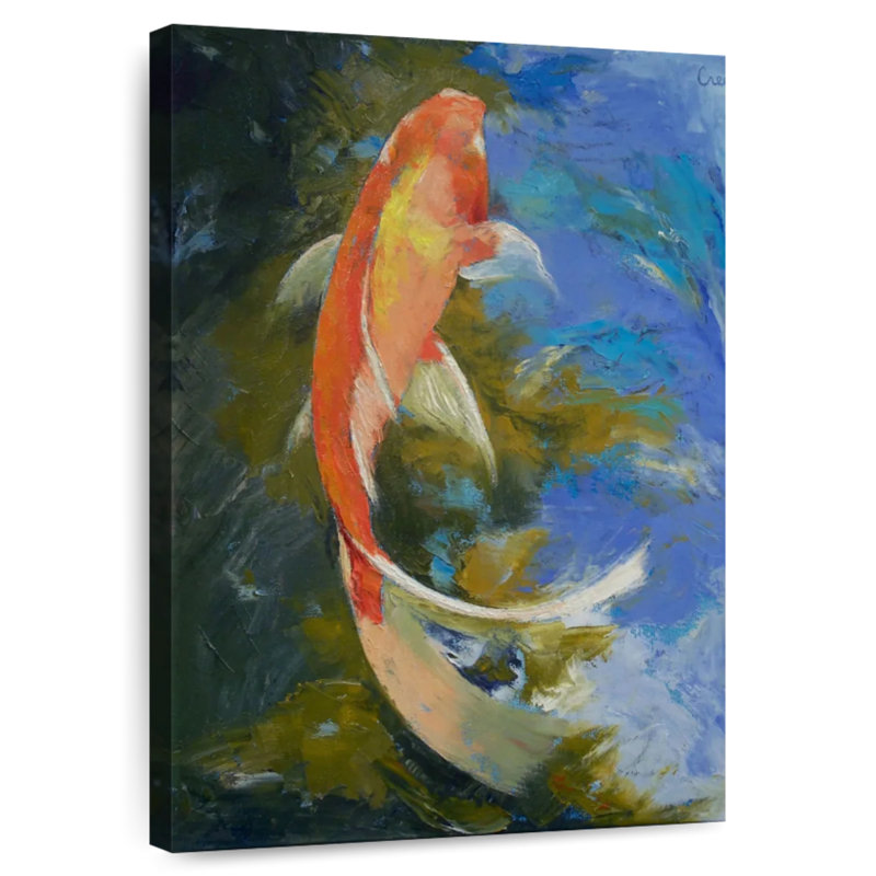 Brampt Butterfly Koi, 48" H x 32" W