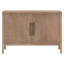 Buffet en bois avec 2 portes-1507031095