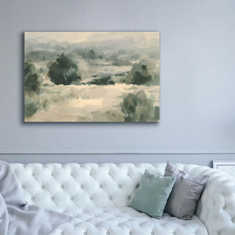 Art mural sur toile Epic Graffiti «Tranquil Trails 1» par Danhui Nai