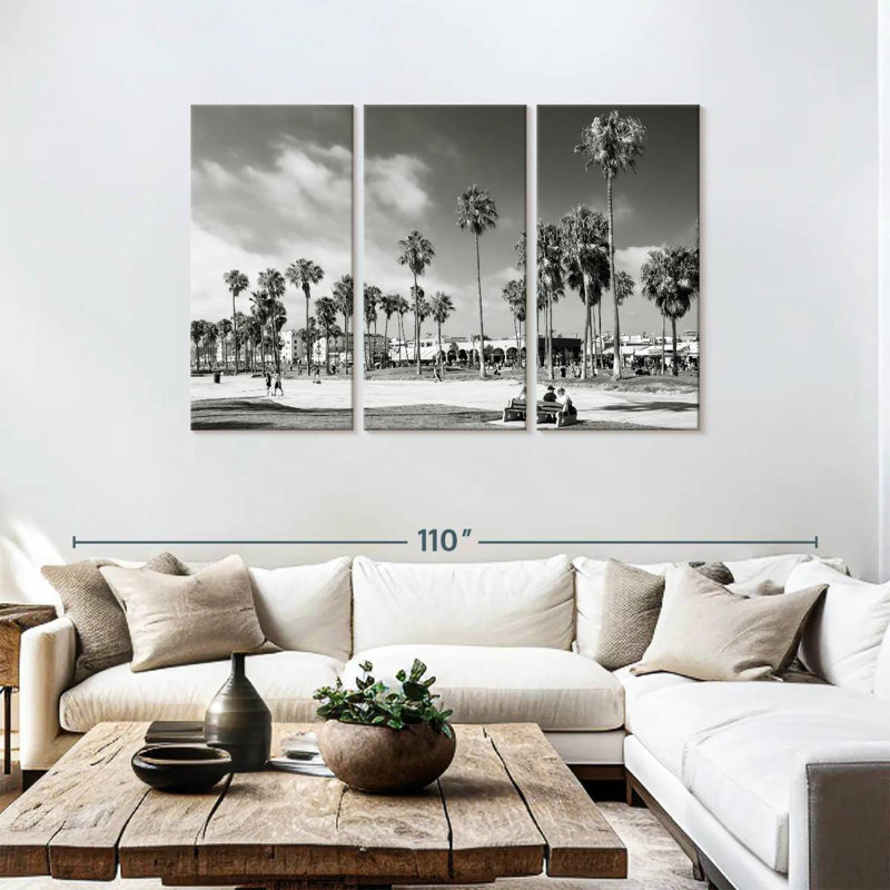 Californie - été à Venice Beach, H 48 po x l 74 po
