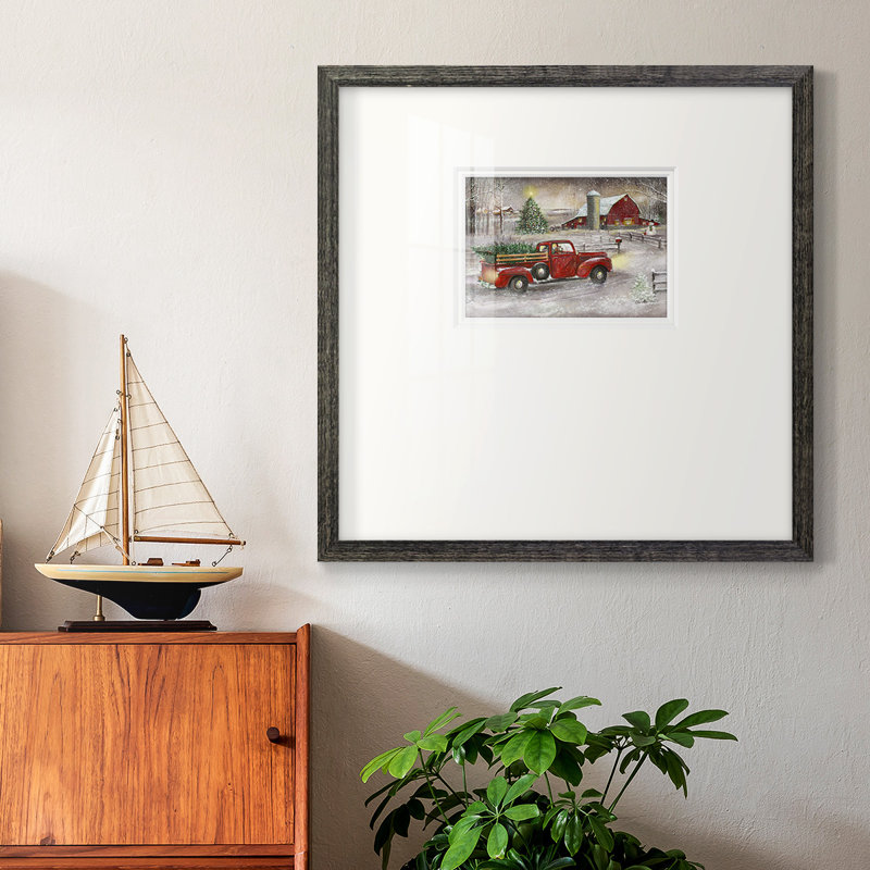 «Made Christmas Memoriespremium», reproduction encadrée, L 17 po x H 17 po, Cadre noir