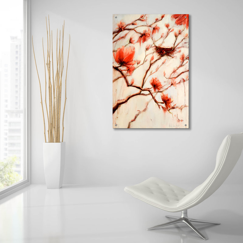 Art mural en verre acrylique, H 36 po x l 24 po x P 0,2 po