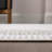 Maythel Classic Border Marble Pattern High-Low Silver/White Rug-1072789043