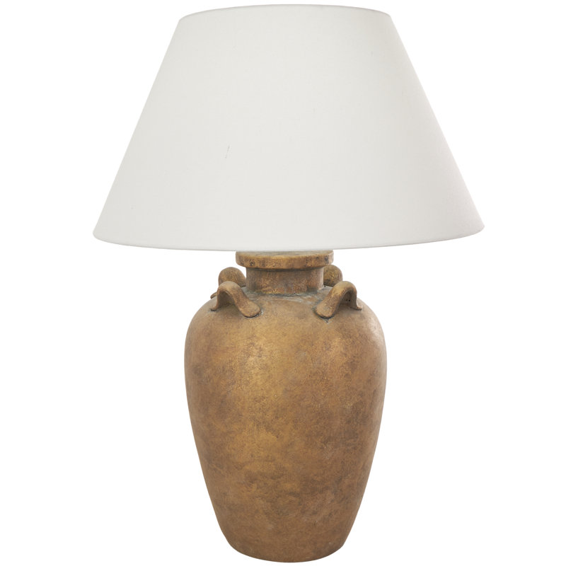 Lampe de table Ilana, Crème, crème