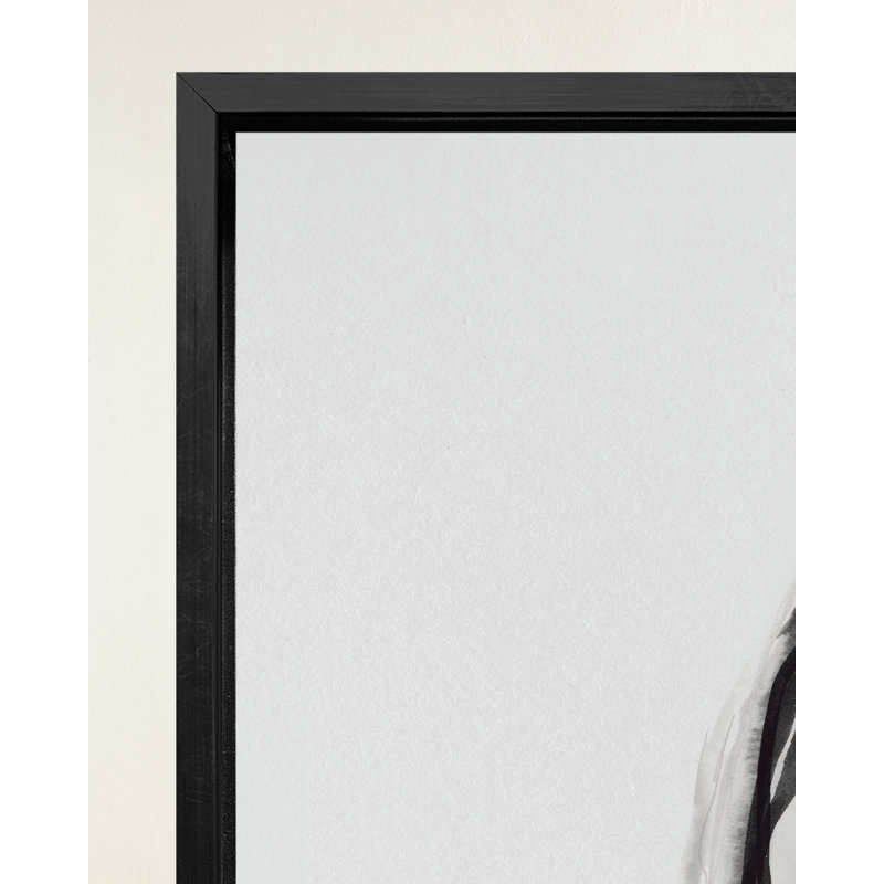 Encre Portrait II, H 31,5 po x l 31,5 po