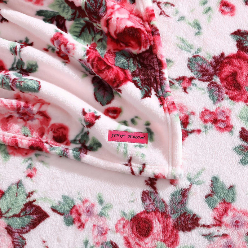 Polaire / microfibre, couverture en microfibre, Lit simple, Rose clair