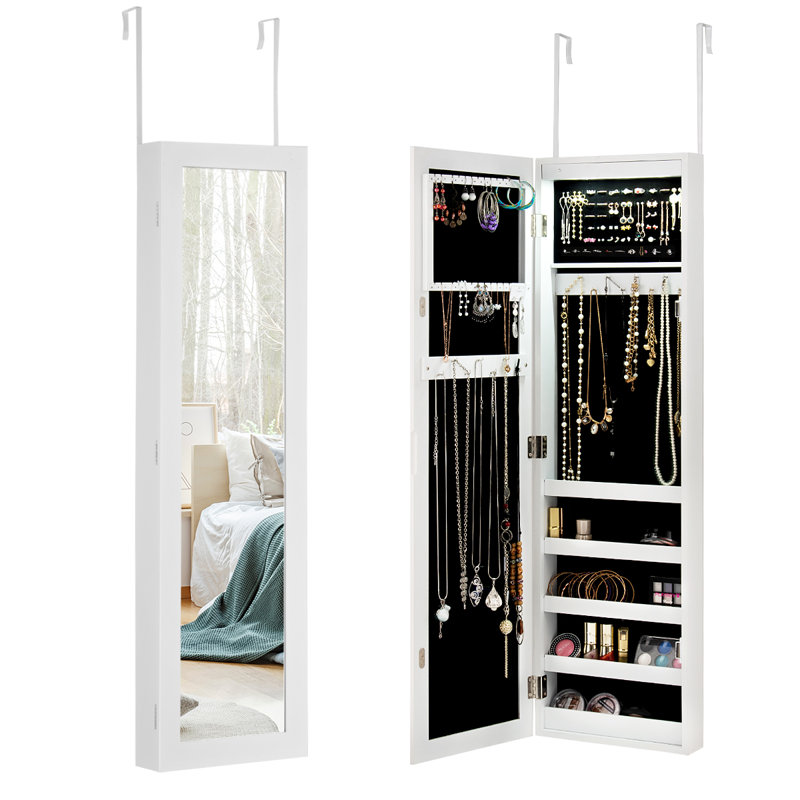 Emmalia Over-the-Door Jewelry Armoire