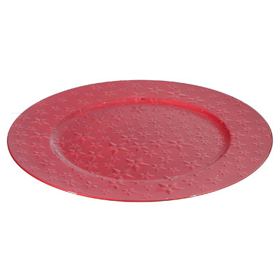 Fonte Melamine Abstract Charger