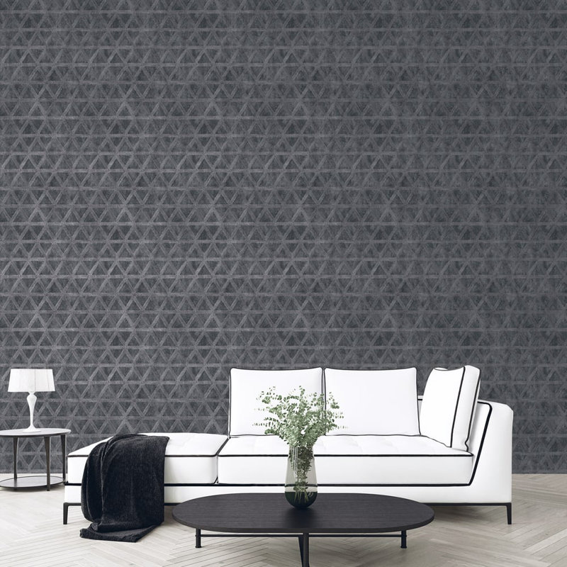 Utopia Collection Tri Prism Effect Wallpaper Roll, Bronze