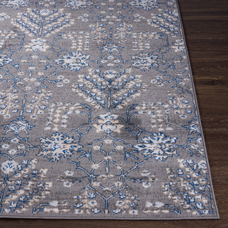 Bunnlevel Ikat Indoor Rug, Rectangle 5'3" x 7'