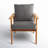 Tempo Teak Outdoor Lounge Chair