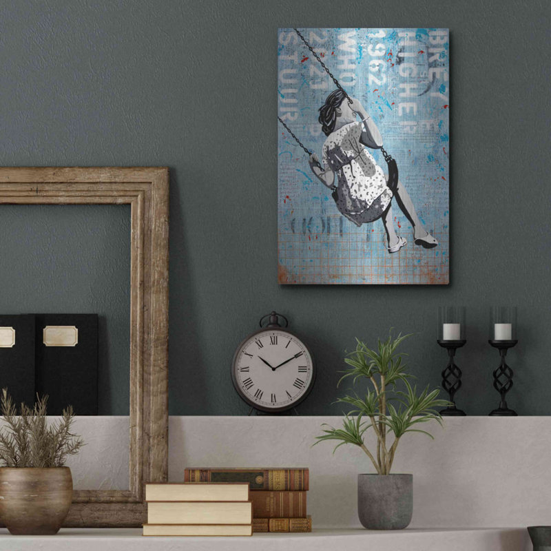 «SPRING SWING» par DB Waterman, H 16 po x l 12 po