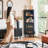 Black Solid + Manufactured Wood+Glass Display Cases
