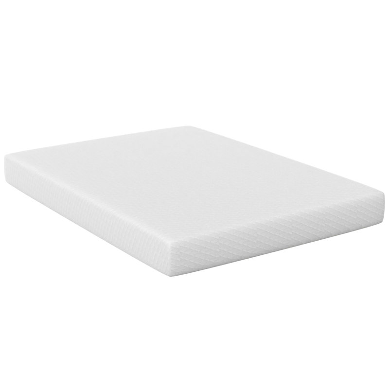 Matelas en mousse viscoélastique imprégnée de gel de 10 pouces de taille moyenne, avec matelas de soulagement de la pression de refroidissement dans une boîte avec mousse de soutien, très grand