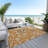 Machine Washable Indoor/Outdoor Chayden ACN1006 Paprika 1'8" x 2'6" Rug-99105695