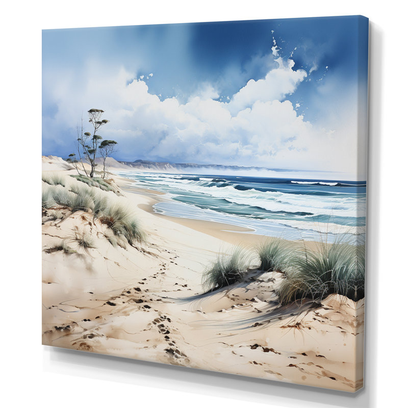 " Beach Photo Dune Dreams I ", 16" H x 16" W, Wrapped Canvas