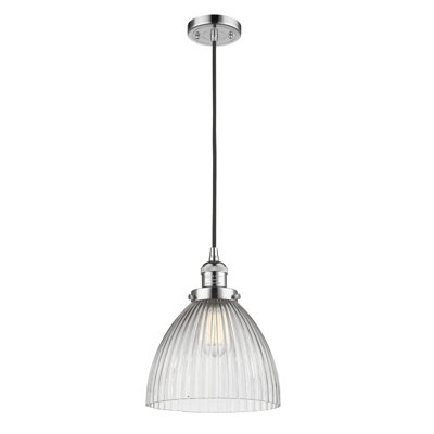 Tallulah 1 - Light Polished Chrome Single Pendant