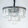 Geboe 6 - Light Dimmable Tiered Chandelier