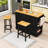 47.7 " W Kitchen Island Set-1222121923