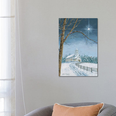 «Shining Holiday Star» par James Redding - impression sur toile tendue
