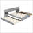 Queen Size Upholstered Platform Bed With Reading Lights