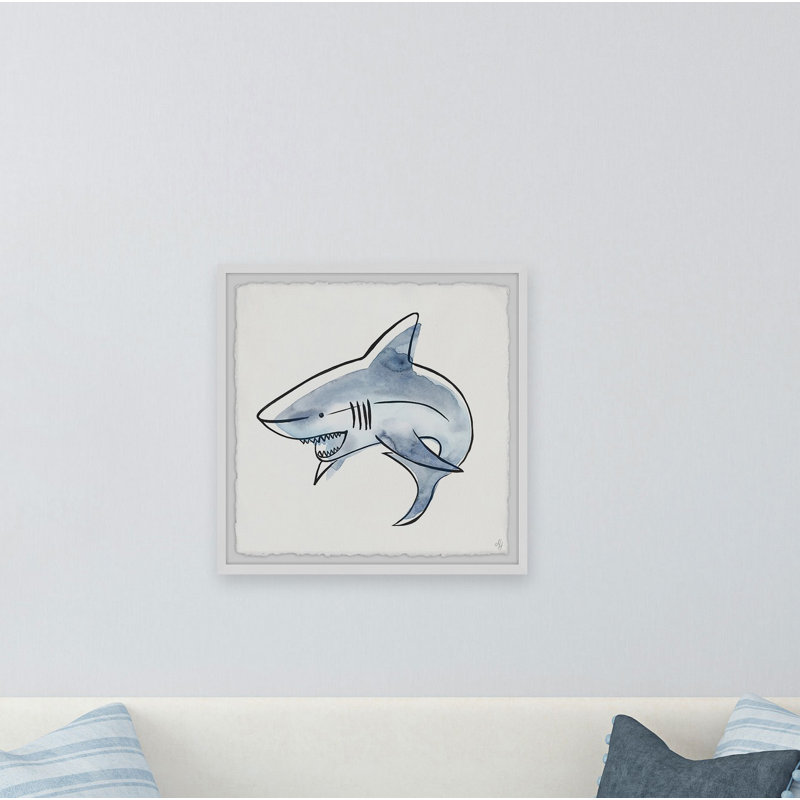 «Cilegon 'Shark's Jaw», reproduction encadrée, H 24 po x l 24 po x P 1,5 po