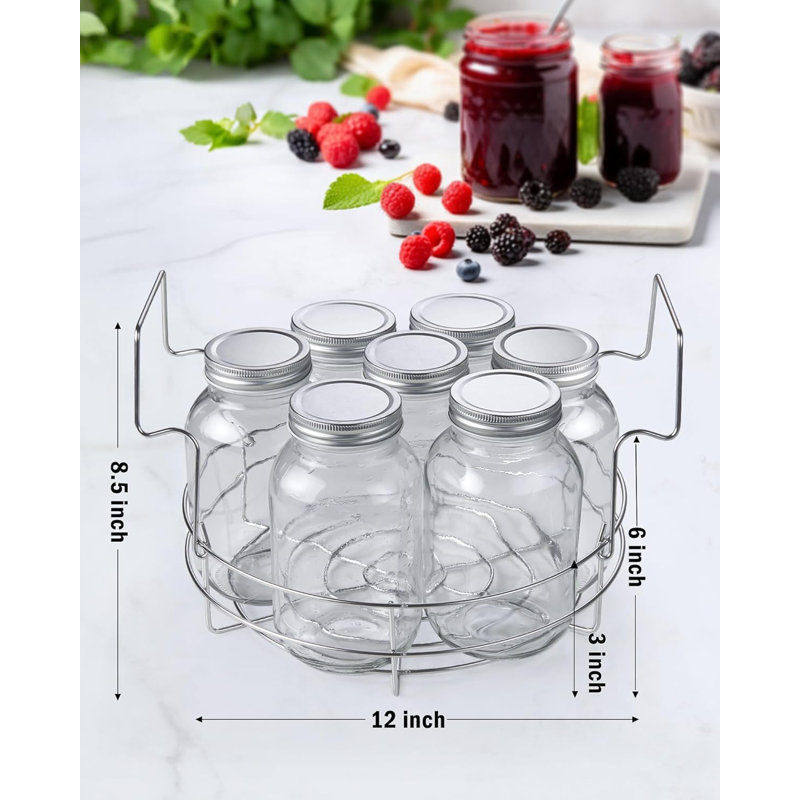 Support à conserves en acier inoxydable de 12 po Cook N Home