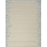 Striped Area Rug in Gray
