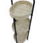 Table d'appoint 3 niveaux, table d'appoint en corde de papier-1256779655