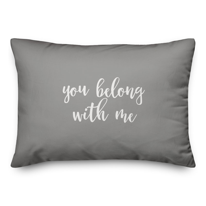  Coussin You Youong With Me, Gris