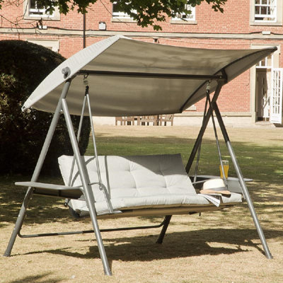 Isham 2 Person Porch Swing with Canopy