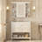 19 35.35'' Single Bathroom Vanity with Top-101092048