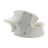 Elysia Decorative Object Resin Modern Abstract Sculpture 20” White for Home, Office, Bedroom, and Living Room.