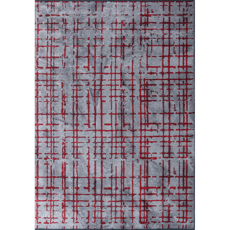 Amauche Striped Hand Loom Indoor / Outdoor Area Rug, Rectangle 5'3" x 7'6"