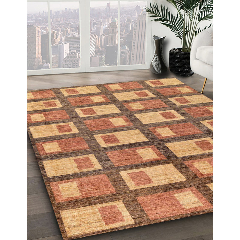 Tapis abstrait moderne 128, Rectangle 5 pi x 7 pi