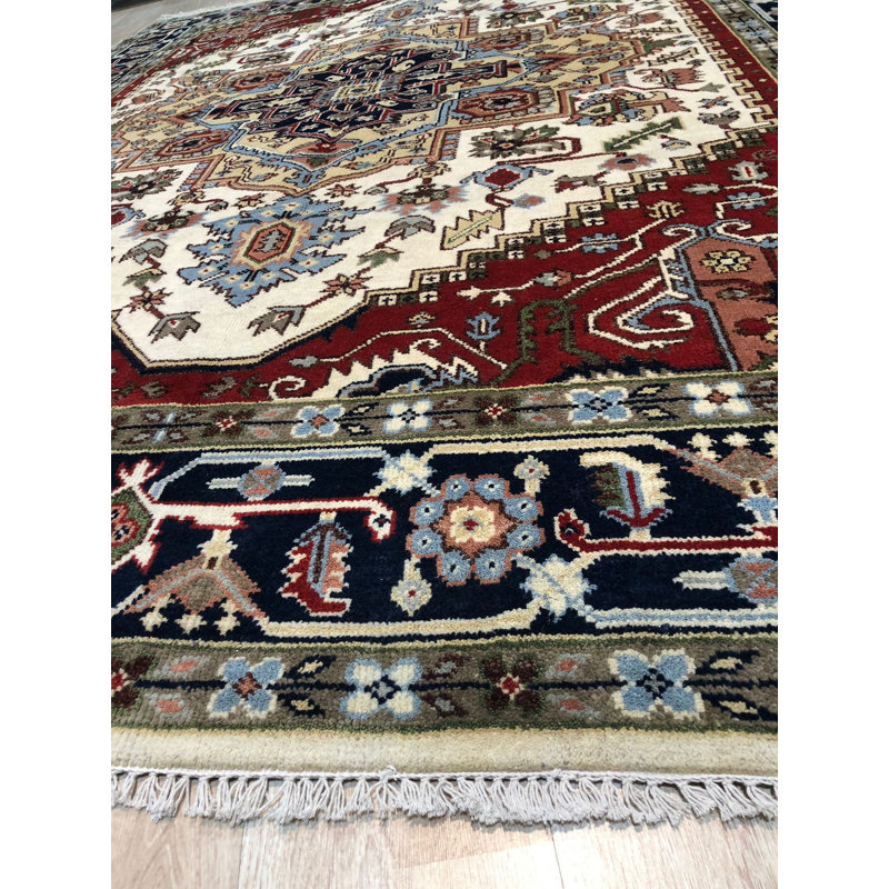 Serapi Navy Hand Knotted Area Rug
