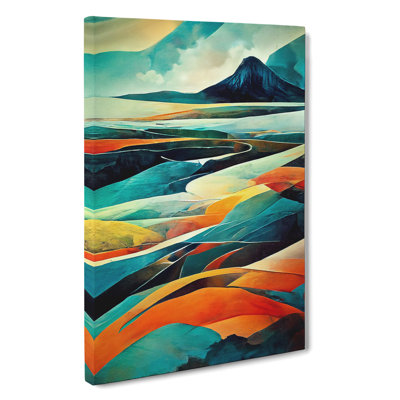 Abstract Mountain Landscape No.1 - Wall Art