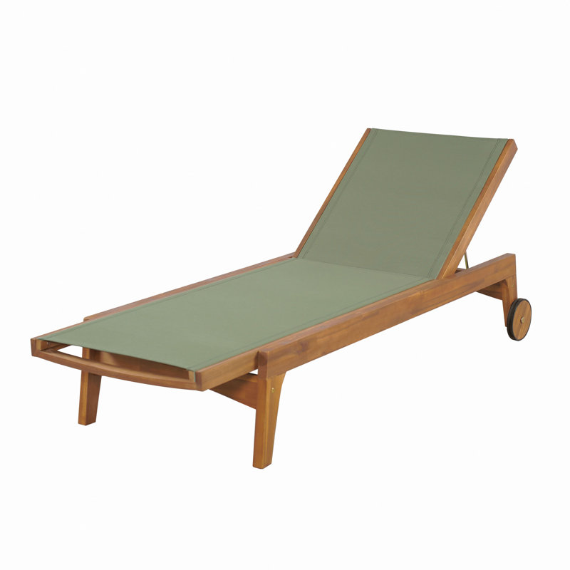 Chaise longue d'extérieur