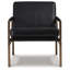 Fauteuil en cuir véritable Adalyn d'une largeur de 73,66 cm-2042006474-2127416933
