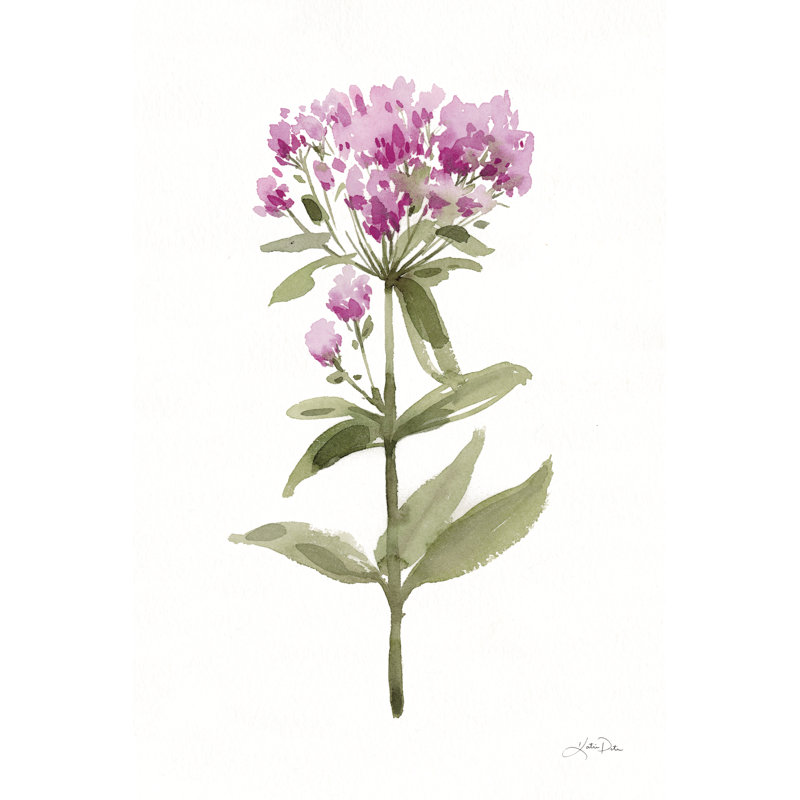 Flowers Of The Wild II by Katrina Pete - Wrapped Canvas Painting, 30cm H x 20cm W x 3.8cm D