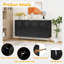 Buffet 59,05 "avec tablettes réglables