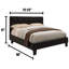 Lit plateforme tapissier capitonné Chippenham-486936290-486936291