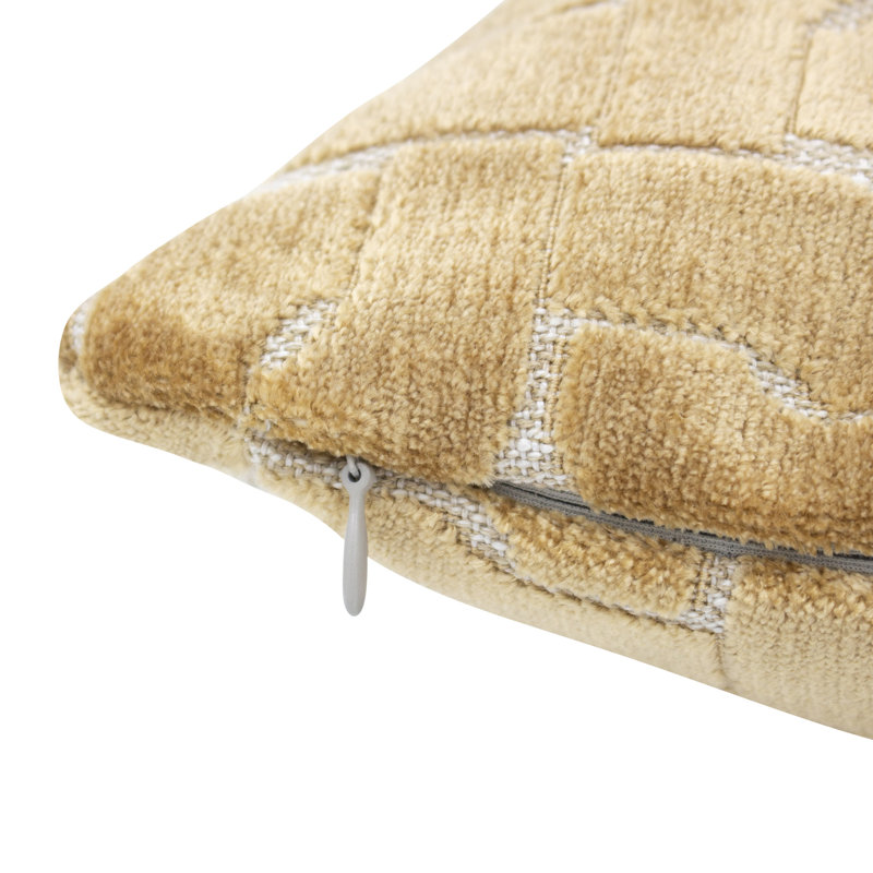 Housse et insert de coussin rectangulaire Haven, Doré, Polyester/ Bourre en polyester